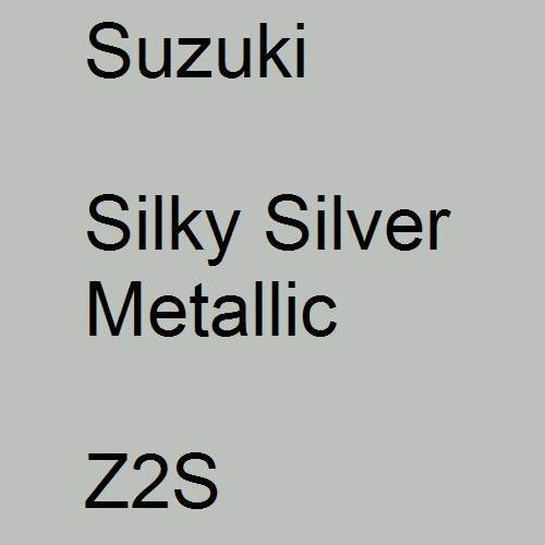 Suzuki, Silky Silver Metallic, Z2S.